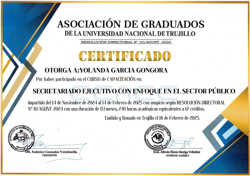 Diploma Frente